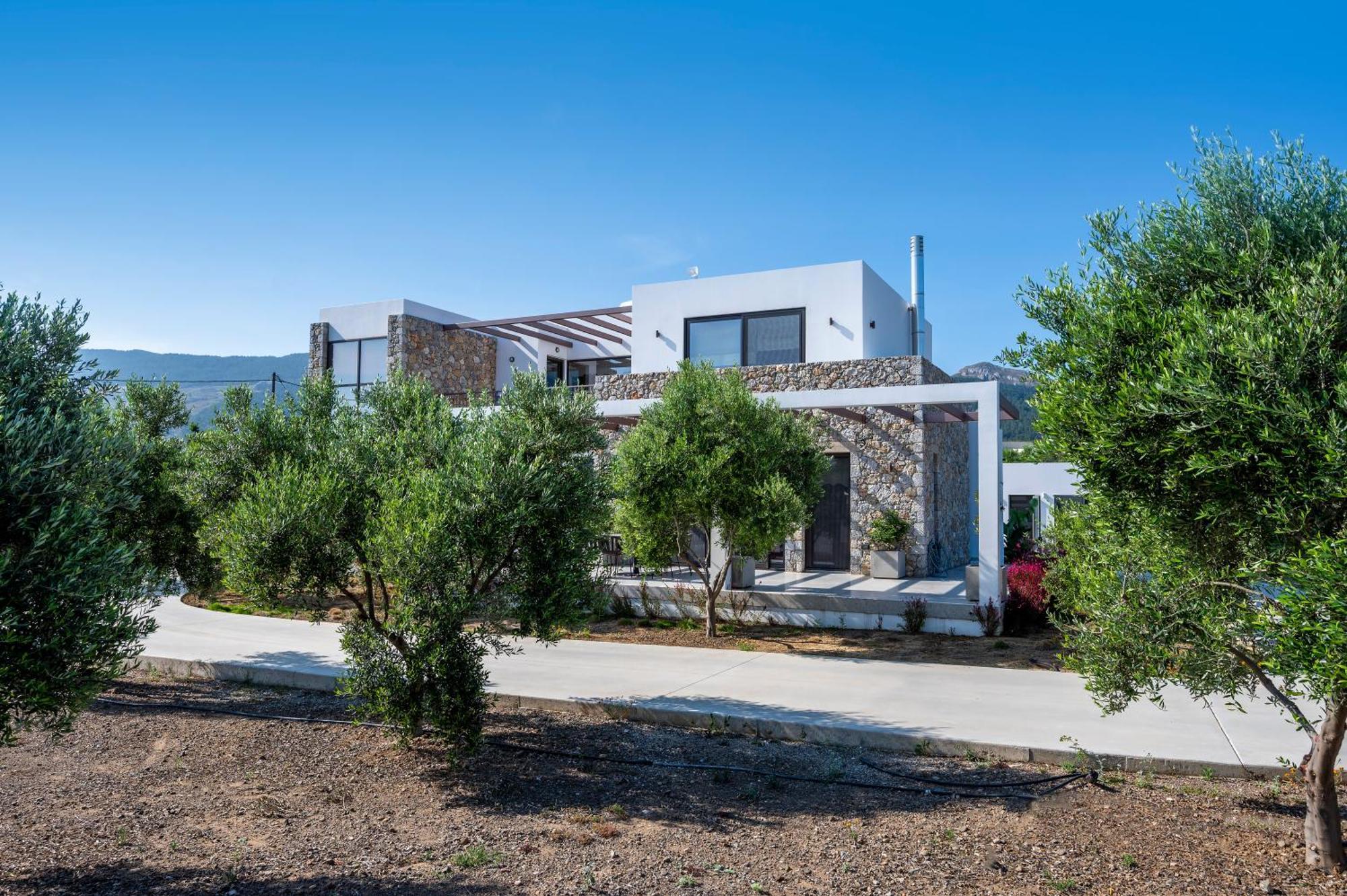 Olive Green Haven-3Br-Private Parking-Balcony Kos-stad Buitenkant foto
